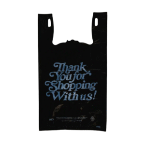 a&k plastic bag black middle 1/8