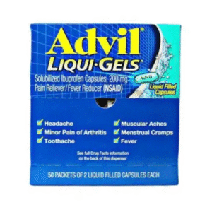advil liqui gels 50/pc