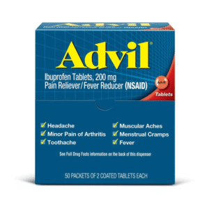 advil tablets 50/pc