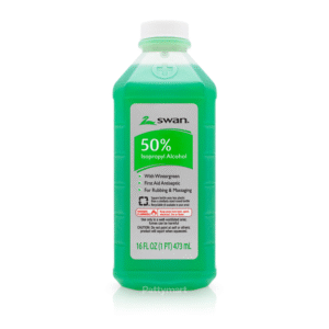 alcohol swan green 50% 12/pc