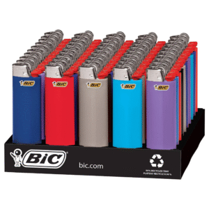 bic lighter display 50/pc
