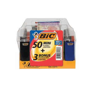 bic mini lighter display usa 50/pc
