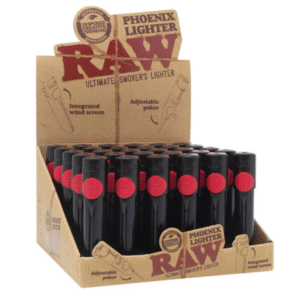 lighter raw phoenix black 30/pc