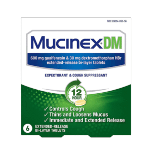 mucinex dm tablets 20/pc