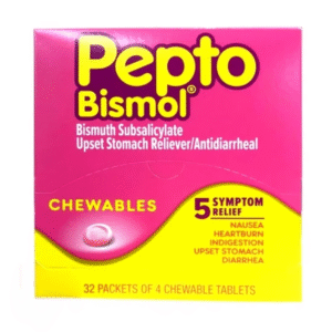 pepto bismol chewable tablets 32/pc
