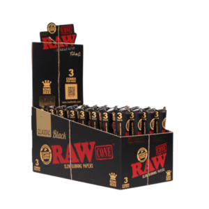raw cone black king size