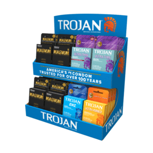 trojan magnum display 32x3 condoms