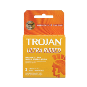 trojan magnum ultra ribbed 3/pk 6/pc