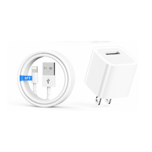 wall charger with the cable usb to lightning 6/pc