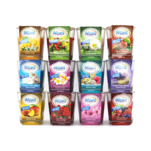 wizard scented candles 3 oz 12/ct