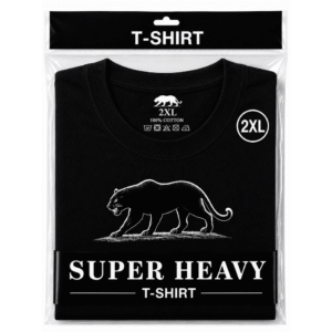 6 t shirts black 2xl