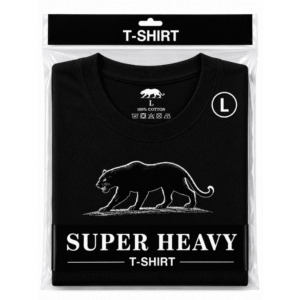 6 t shirts black l