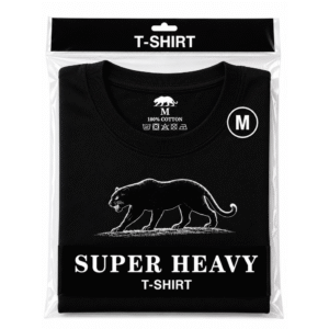6 t shirts black m